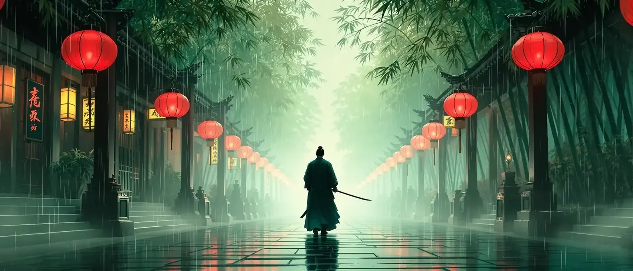 江湖夜雨十年灯 横幅